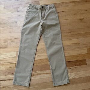Ralph Lauren Boys Teen Size 12  Straight-Leg Chinos in Light Khaki